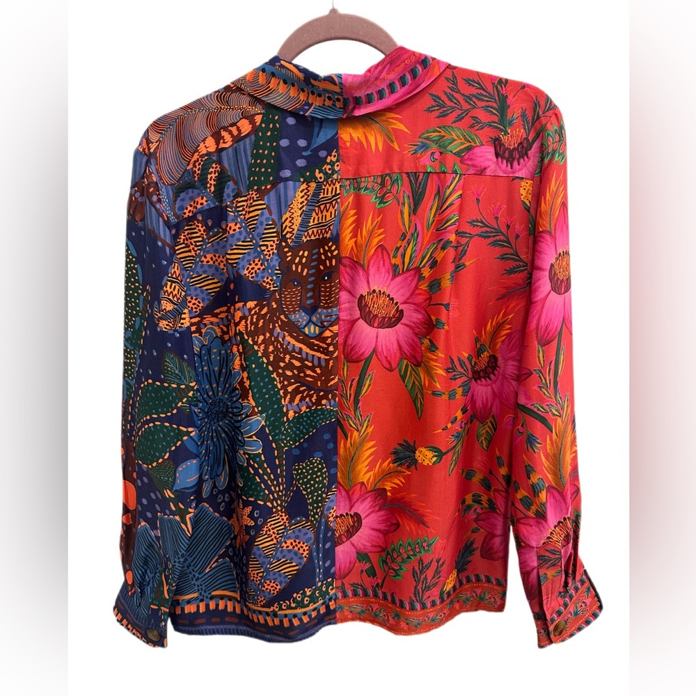 Farm Rio silk top - Picture 4 of 8